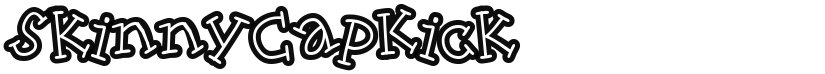 Skinny CapKick font download