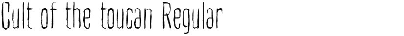 Cult of the toucan font download