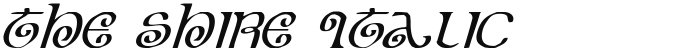 The Shire Italic