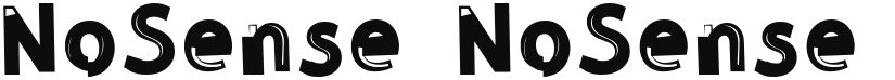 NoSense font download