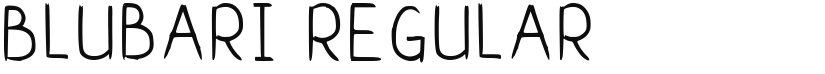 Blubari font download