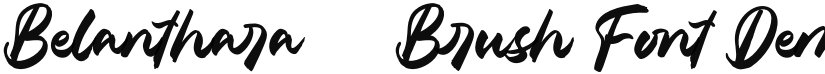 Belanthara - Brush Font font download