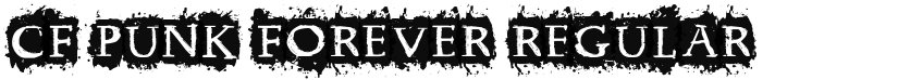 CF Punk Forever font download