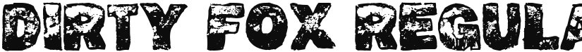 Dirty Fox font download
