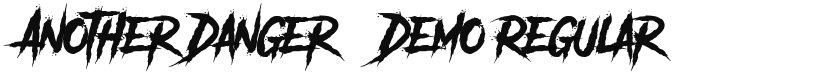 Another Danger - Demo font download