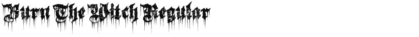 Burn The Witch font download