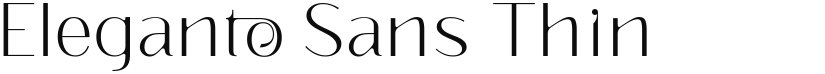 Eleganto Sans font download