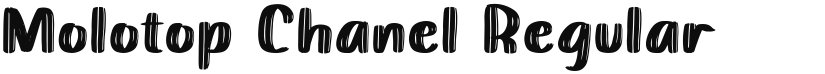Molotop Chanel font download
