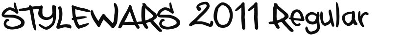 STYLEWARS 2011 font download
