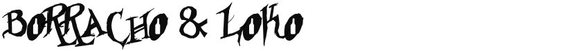 Borracho font download