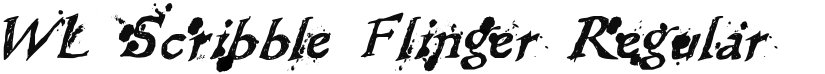 WL Scribble Flinger font download