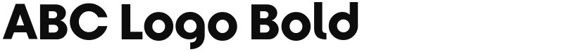 ABC Logo font download