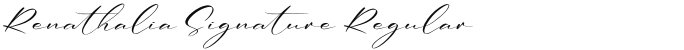 Renathalia Signature Regular