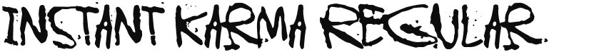 Instant Karma font download