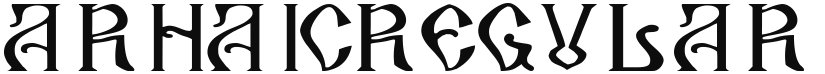 Arhaic Romanesc font download