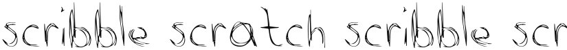 scribble scratch font download