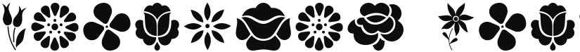 Kalocsai Flowers font download