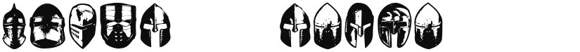 Knights Helmets font download