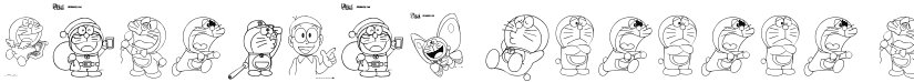 Doraemon slalala font download