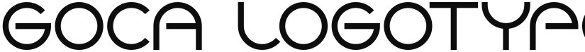 Goca Logotype Beta font download