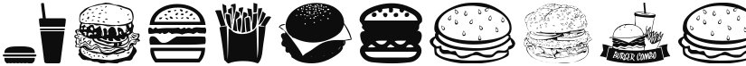 Hamburger font download