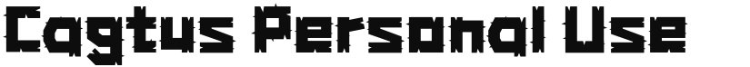 Cagtus font download