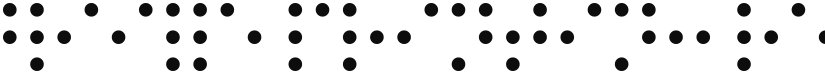 Braille Printing font download