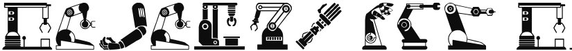 Robotic Arm font download