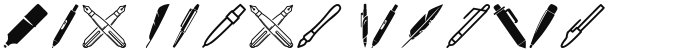 Pen Icons Regular