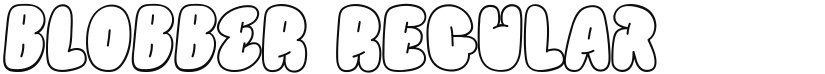 BLOBBER font download