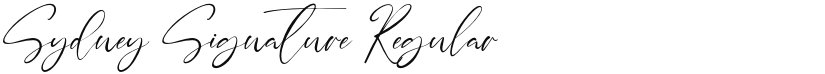 Sydney Signature font download