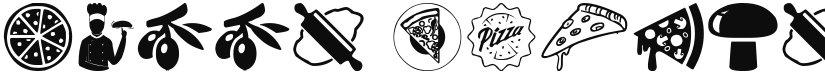 Pizza font download