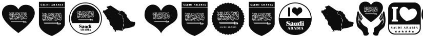 Font Color Saudi Arabia font download