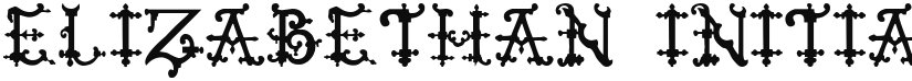 Elizabethan Initials tfb font download