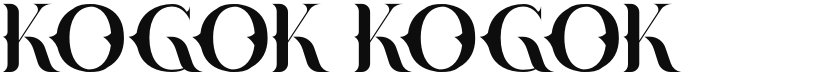 KOGOK font download