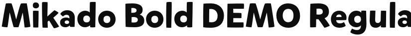 Mikado  DEMO font download