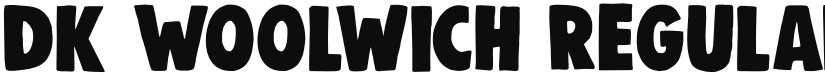 DK Woolwich font download