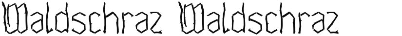 Waldschraz font download