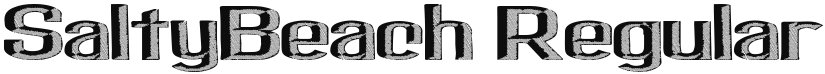 SaltyBeach font download