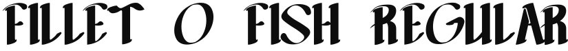 FILLET O FISH font download