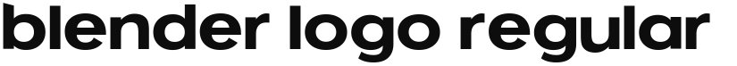 Blender Logo font download