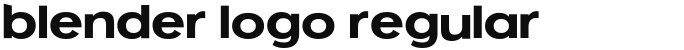 Blender Logo Regular