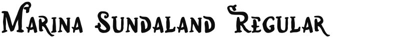 Marina Sundaland font download