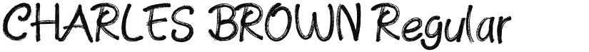CHARLES BROWN font download