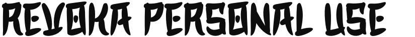 REVOKA font download