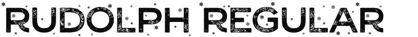 Rudolph font download