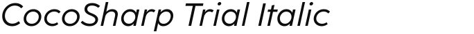 CocoSharp Trial Italic