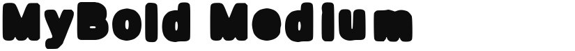 MyBold font download