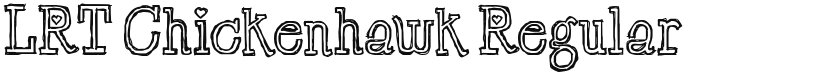 LRT Chickenhawk font download