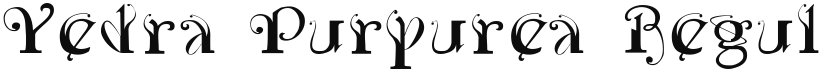 Yedra Purpurea font download